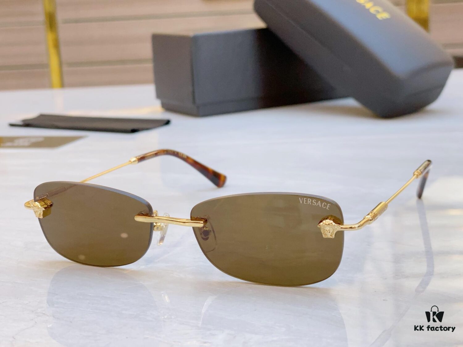 6931f8f63a89a121ed54a27c VERSACE New Model Sunglasses, MODEL: VE6812, SIZE: 57-17-140