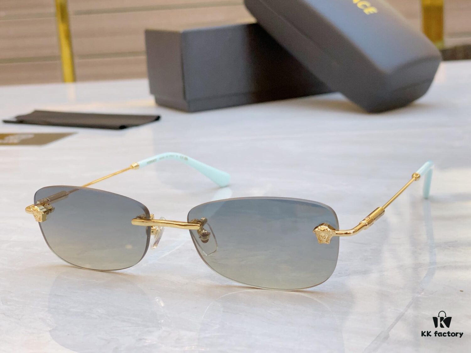 6931f8f73a89a121ed54a27f VERSACE New Model Sunglasses, MODEL: VE6812, SIZE: 57-17-140