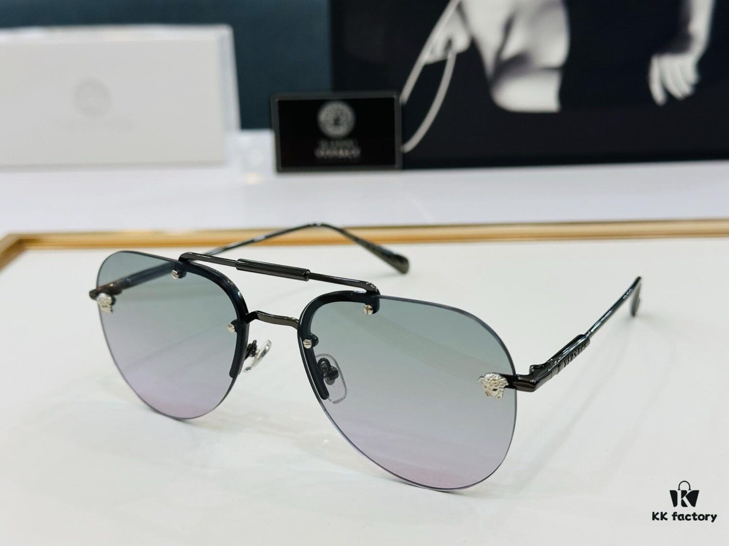 6931f8f93a89a121ed54a29b VERSACE VE2244 Sunglasses Model: VE2244 Size: 59□18-145