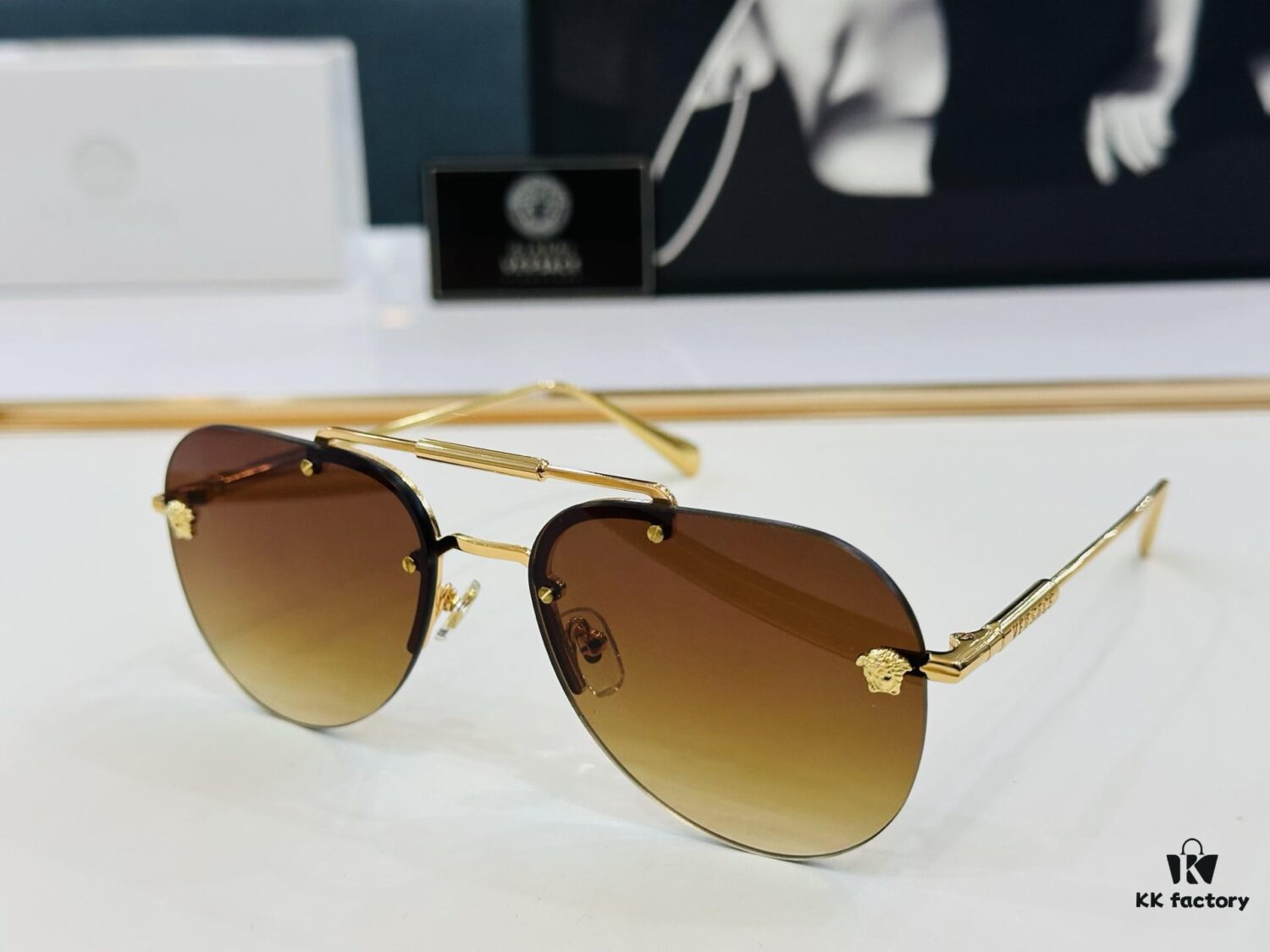 6931f8f93a89a121ed54a29c VERSACE VE2244 Sunglasses Model: VE2244 Size: 59□18-145