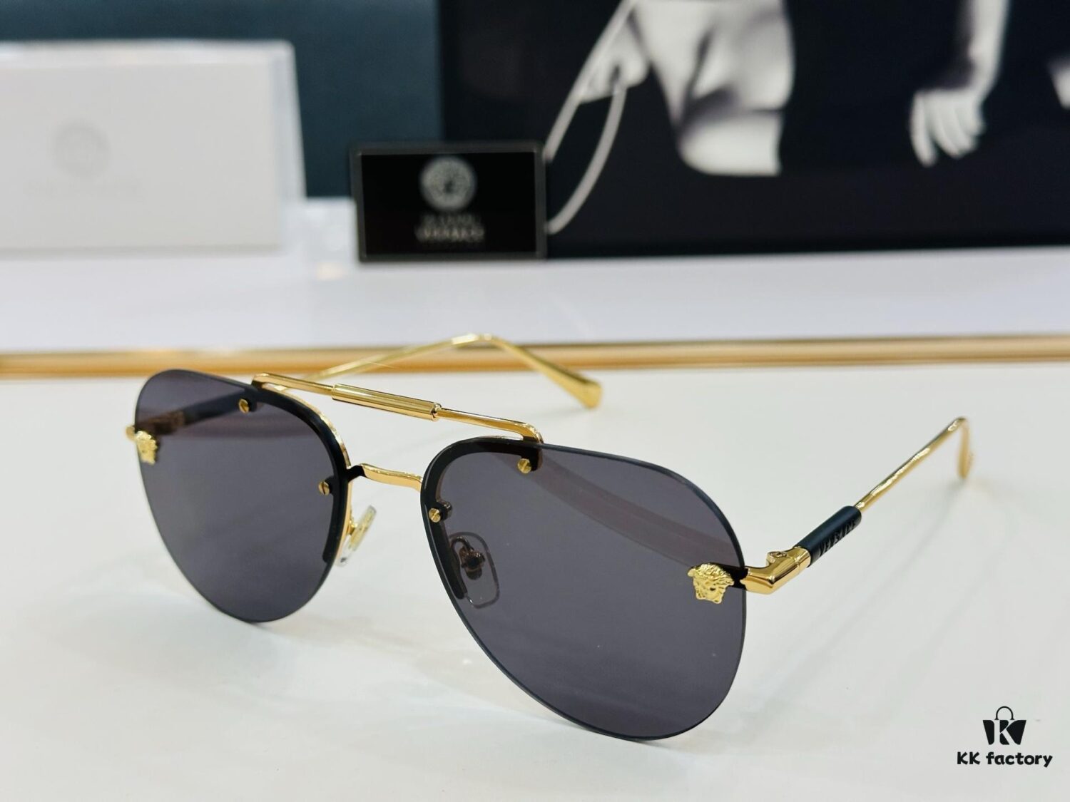 6931f8f93a89a121ed54a29d VERSACE VE2244 Sunglasses Model: VE2244 Size: 59□18-145