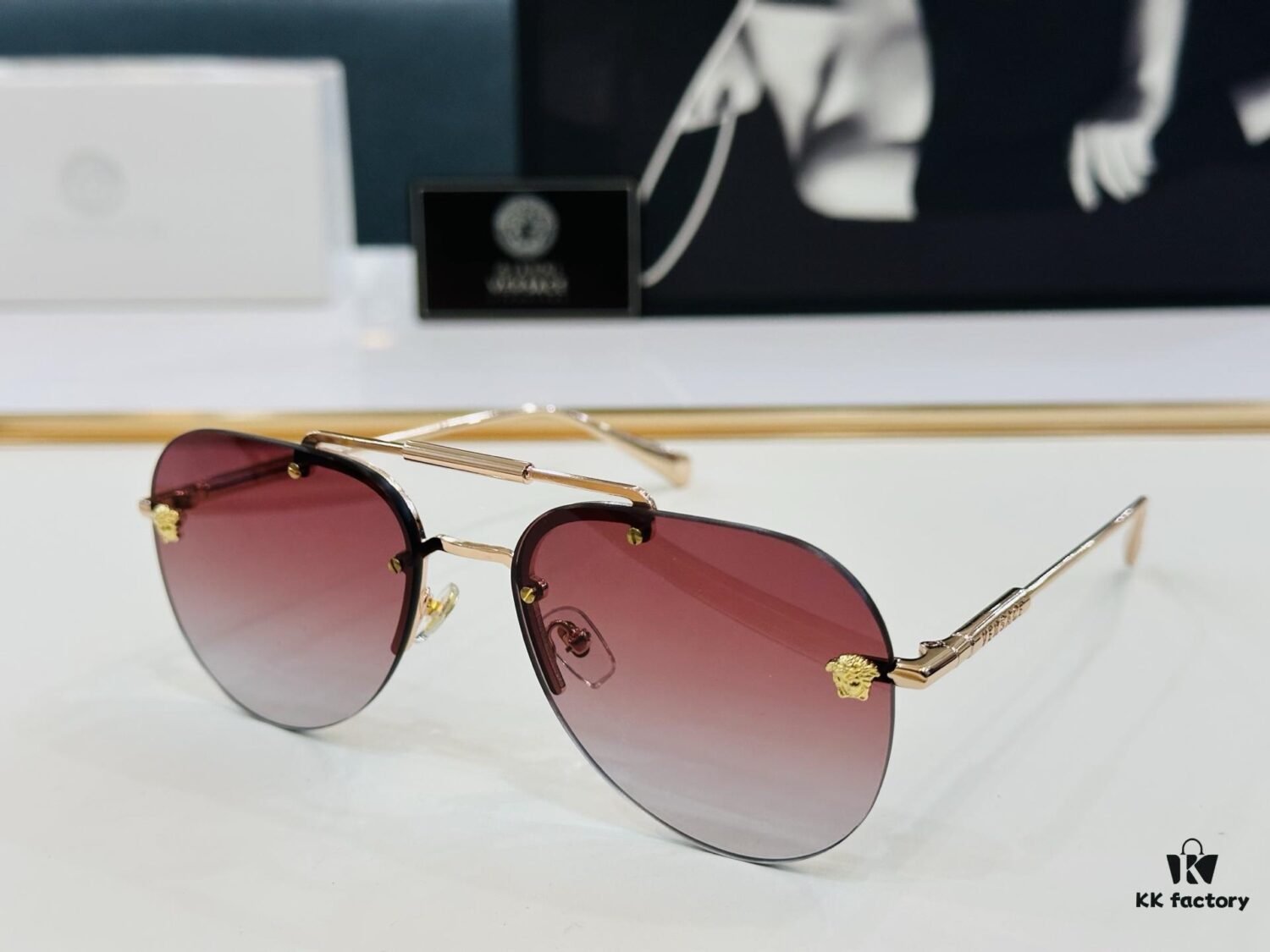 6931f8f93a89a121ed54a29e VERSACE VE2244 Sunglasses Model: VE2244 Size: 59□18-145