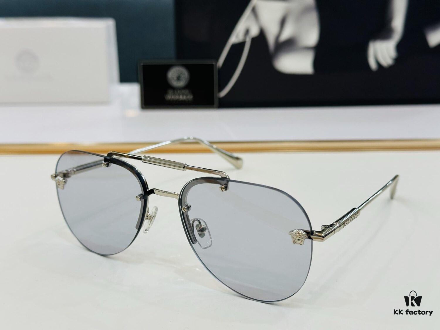 6931f8f93a89a121ed54a29f VERSACE VE2244 Sunglasses Model: VE2244 Size: 59□18-145