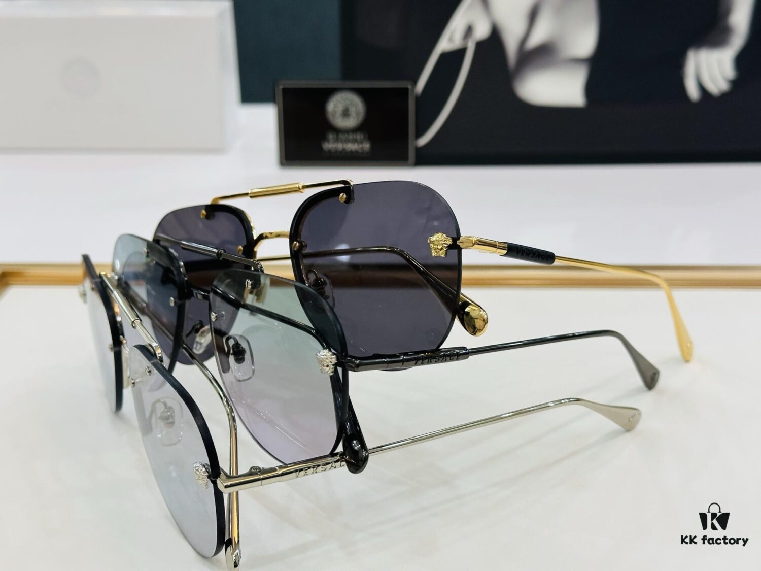6931f8f93a89a121ed54a2a1 VERSACE VE2244 Sunglasses Model: VE2244 Size: 59□18-145
