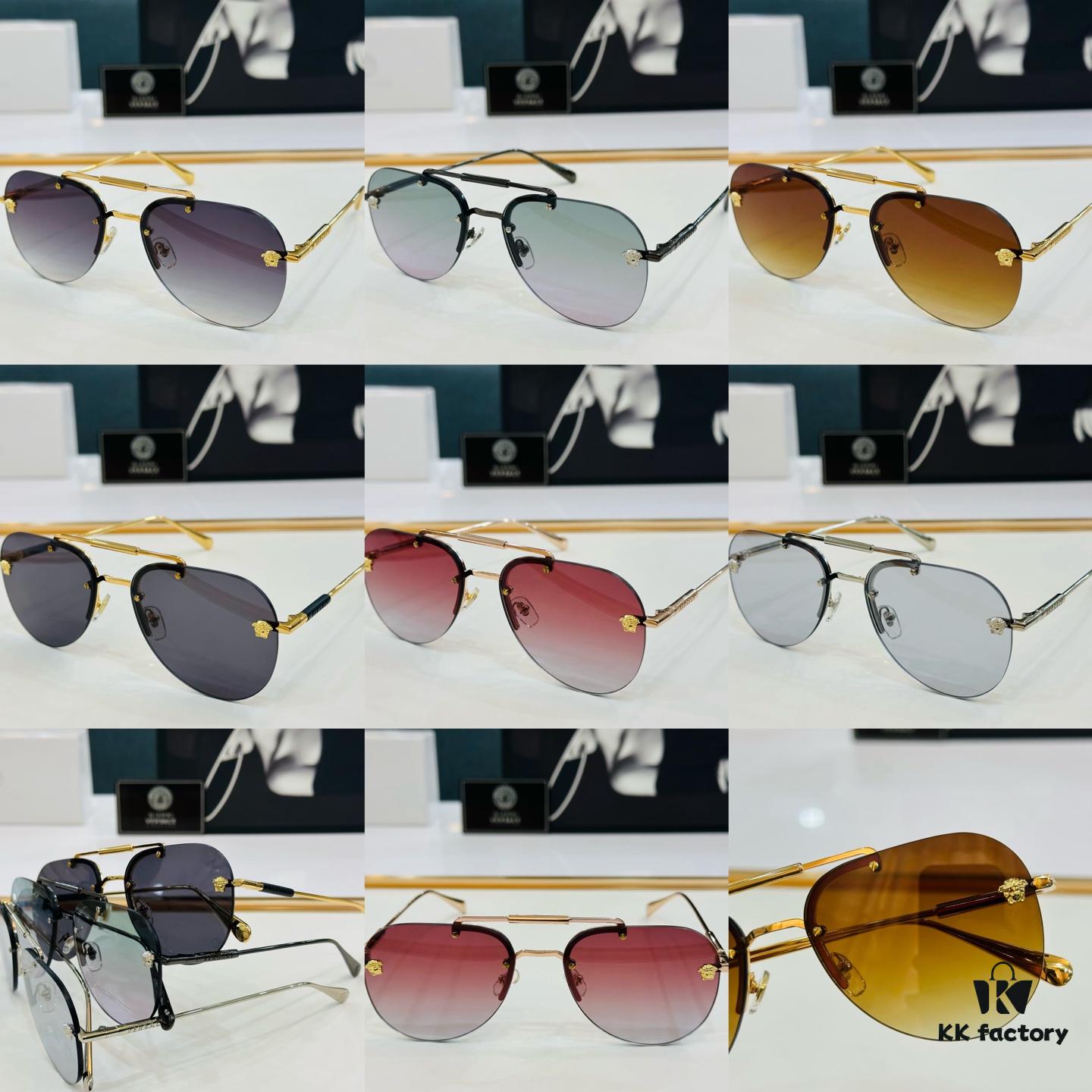6931f8f93a89a121ed54a2a2 VERSACE VE2244 Sunglasses Model: VE2244 Size: 59□18-145