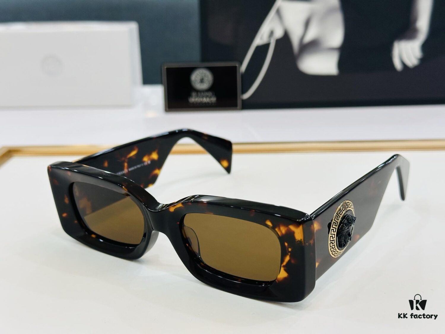 6931f8fa3a89a121ed54a2ad VERSACE VE4474U Unisex Sunglasses, Size 52-20-140