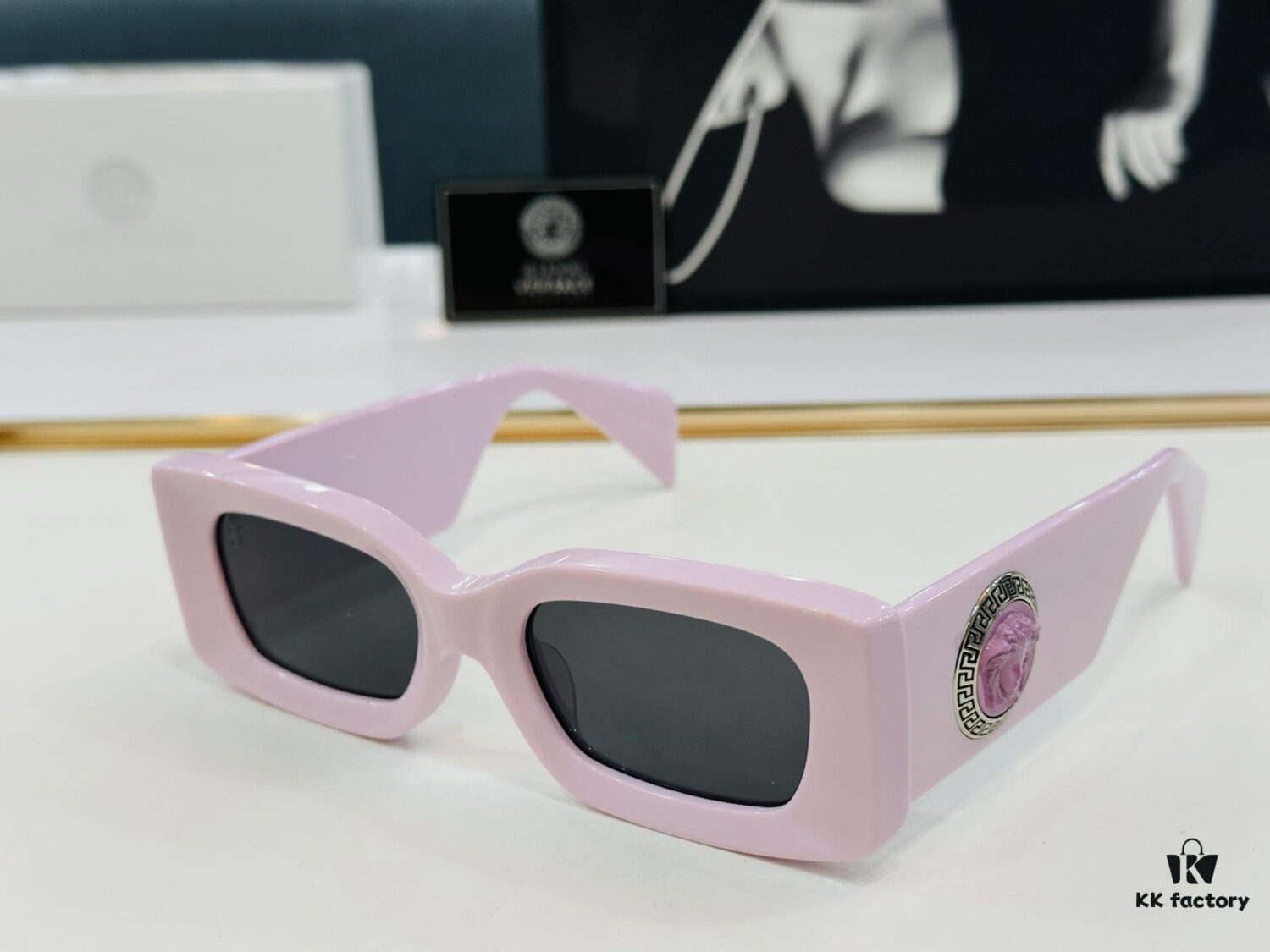 6931f8fa3a89a121ed54a2b0 VERSACE VE4474U Unisex Sunglasses, Size 52-20-140