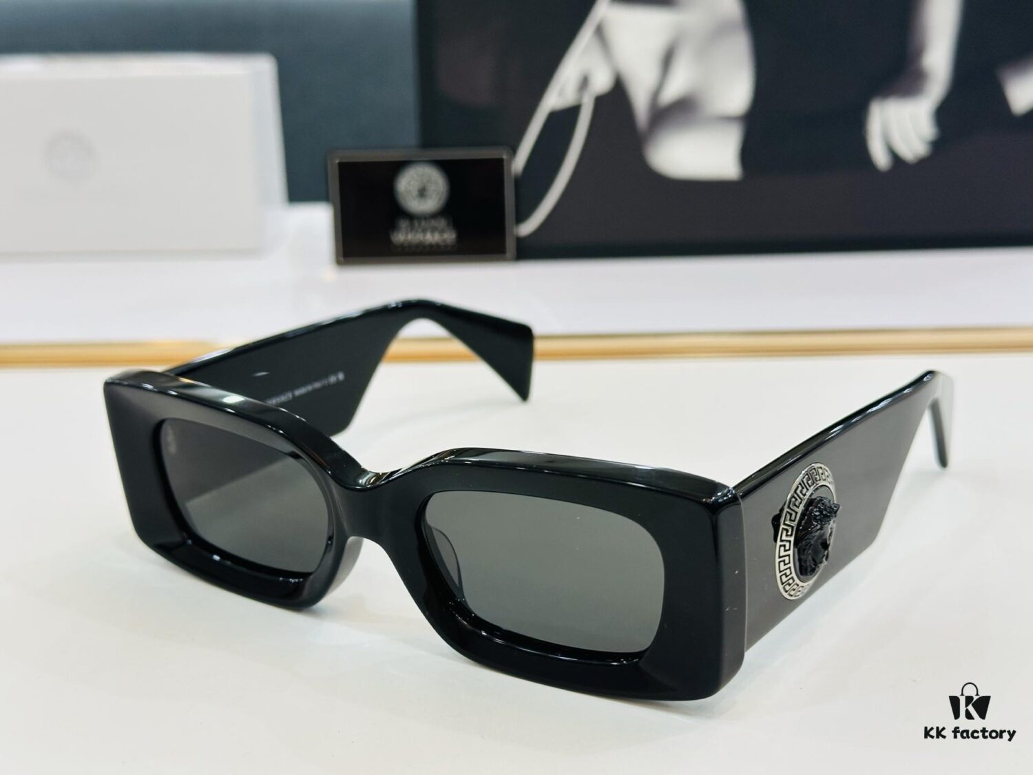 6931f8fa3a89a121ed54a2b2 VERSACE VE4474U Unisex Sunglasses, Size 52-20-140