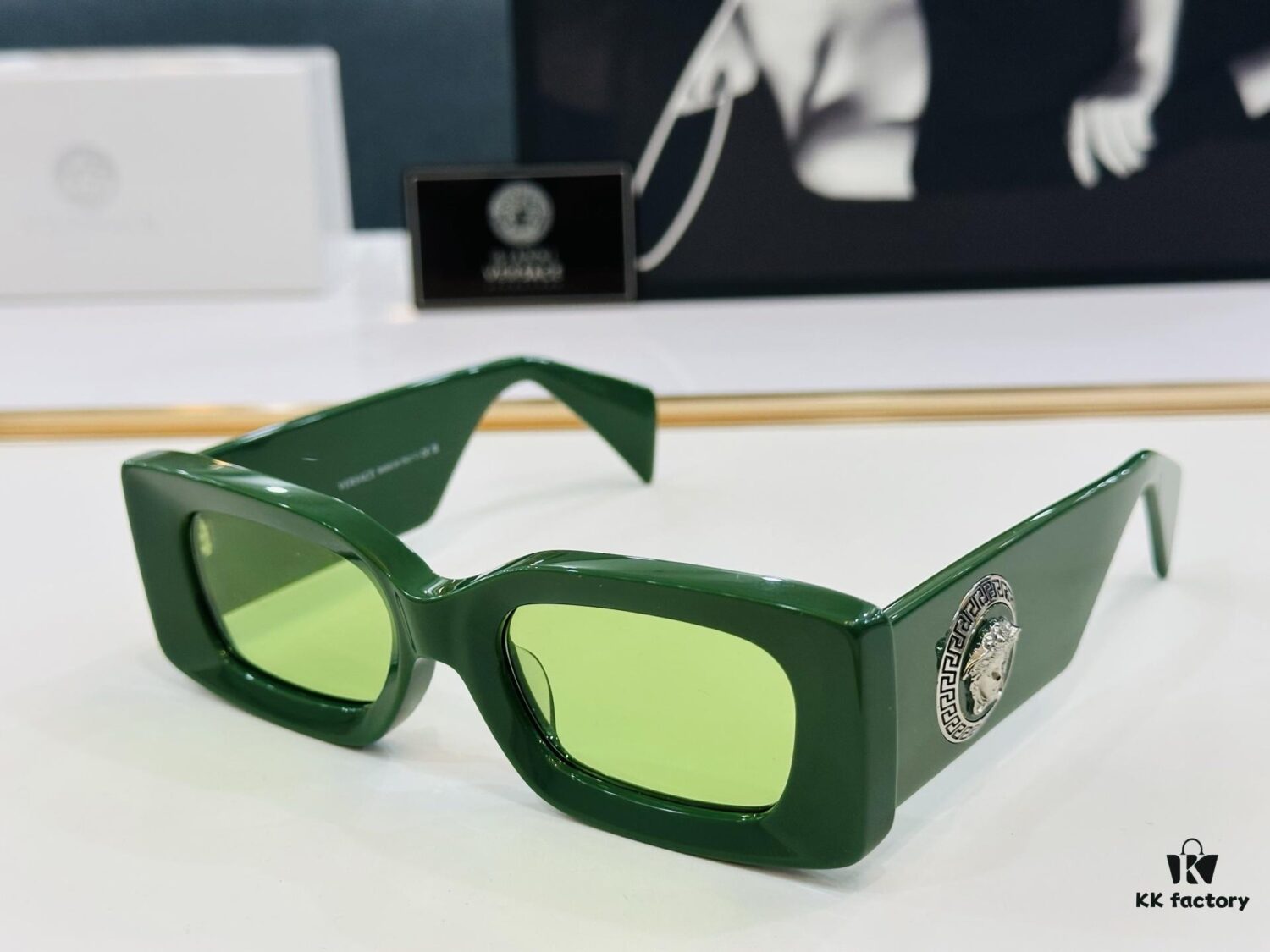 6931f8fa3a89a121ed54a2b3 VERSACE VE4474U Unisex Sunglasses, Size 52-20-140