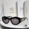 6931f90c3a89a121ed54a3ae VERSACE Elliptical Design Sunglasses with Golden Medusa Studs and Columnar Temples