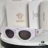 6931f90c3a89a121ed54a3b0 VERSACE Elliptical Design Sunglasses with Golden Medusa Studs and Columnar Temples