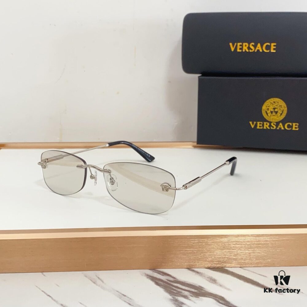 6931f90e3a89a121ed54a3cd 140 VERSACE Official Website New Arrival MODEL: VE2279 SIZE: 60□18-140 Sunglasses