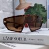 VERSACE Versace [Spring/Summer 2024 New Arrival] Unisex Sunglasses, One-Piece Mask-Style Eyewear