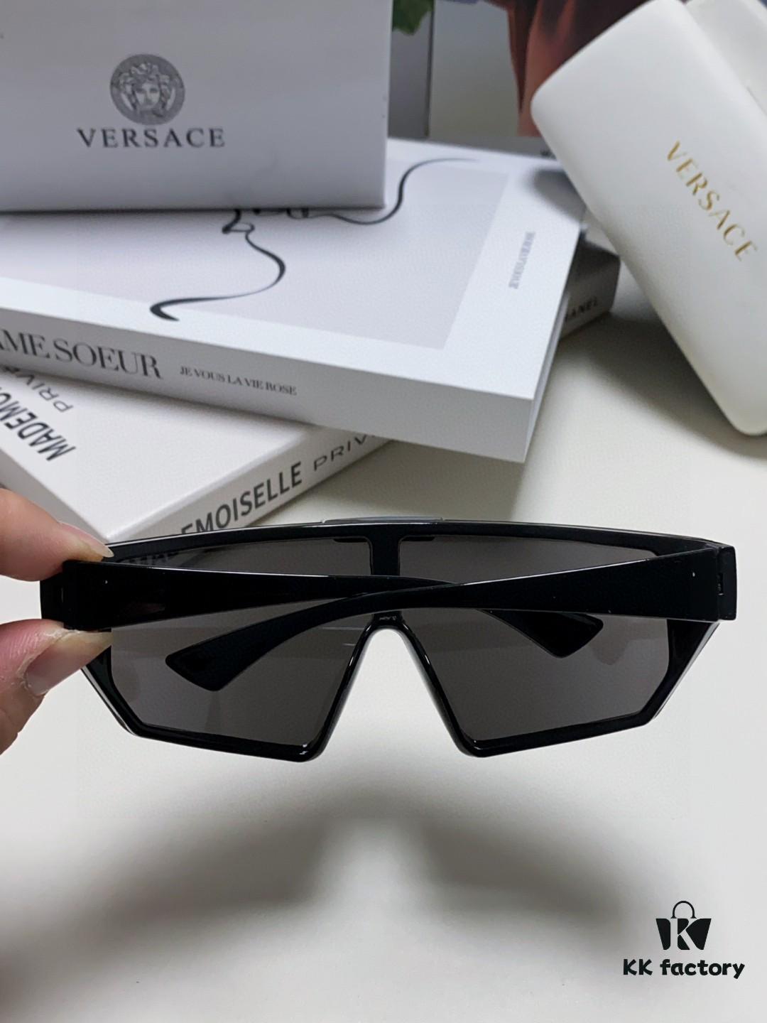 6931f9113a89a121ed54a3f8 VERSACE Versace 2024 Spring/Summer New Arrival Unisex Sunglasses One-Piece Mask-Style Goggles
