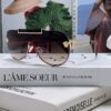 6931f9143a89a121ed54a426 Versace 2024 New Fashion Oversized Letter Sunglasses for Women, UV-Protective One-Piece Tinted Lenses, Unisex Stylish Sun Glasses