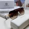 6931f9153a89a121ed54a42c Versace 2024 New Fashion Oversized Letter Sunglasses for Women, UV-Protective One-Piece Tinted Lenses, Unisex Stylish Sun Glasses