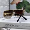 6931f9163a89a121ed54a43b Versace 2024 New Fashion Oversized Letter Sunglasses for Women, UV-Protective One-Piece Tinted Lenses, Unisex Stylish Sun Glasses