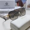 6931f9163a89a121ed54a440 Versace 2024 New Fashion Oversized Letter Sunglasses for Women, UV-Protective One-Piece Tinted Lenses, Unisex Stylish Sun Glasses