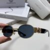 6931f9173a89a121ed54a449 Versace New Retro Oval Sunglasses, Fashionable Unisex Sun Glasses, Celebrity Style