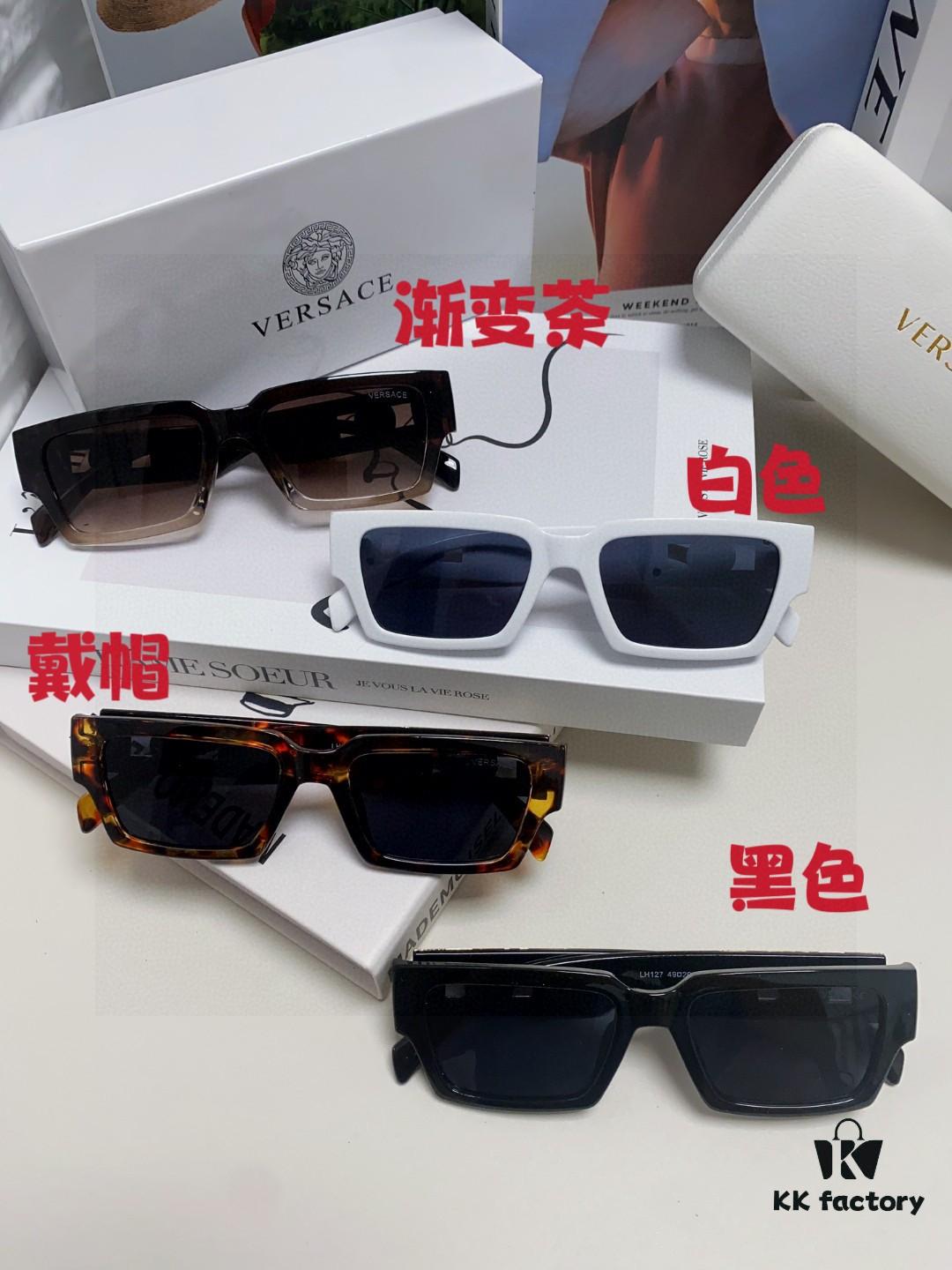 6931f9183a89a121ed54a461 Versace 2024 New Arrival Influencer Sunglasses for Women, High-End Ins-style Edgy Fashion Hip-Hop Unisex Men's Shades, Couple's Sunglasses