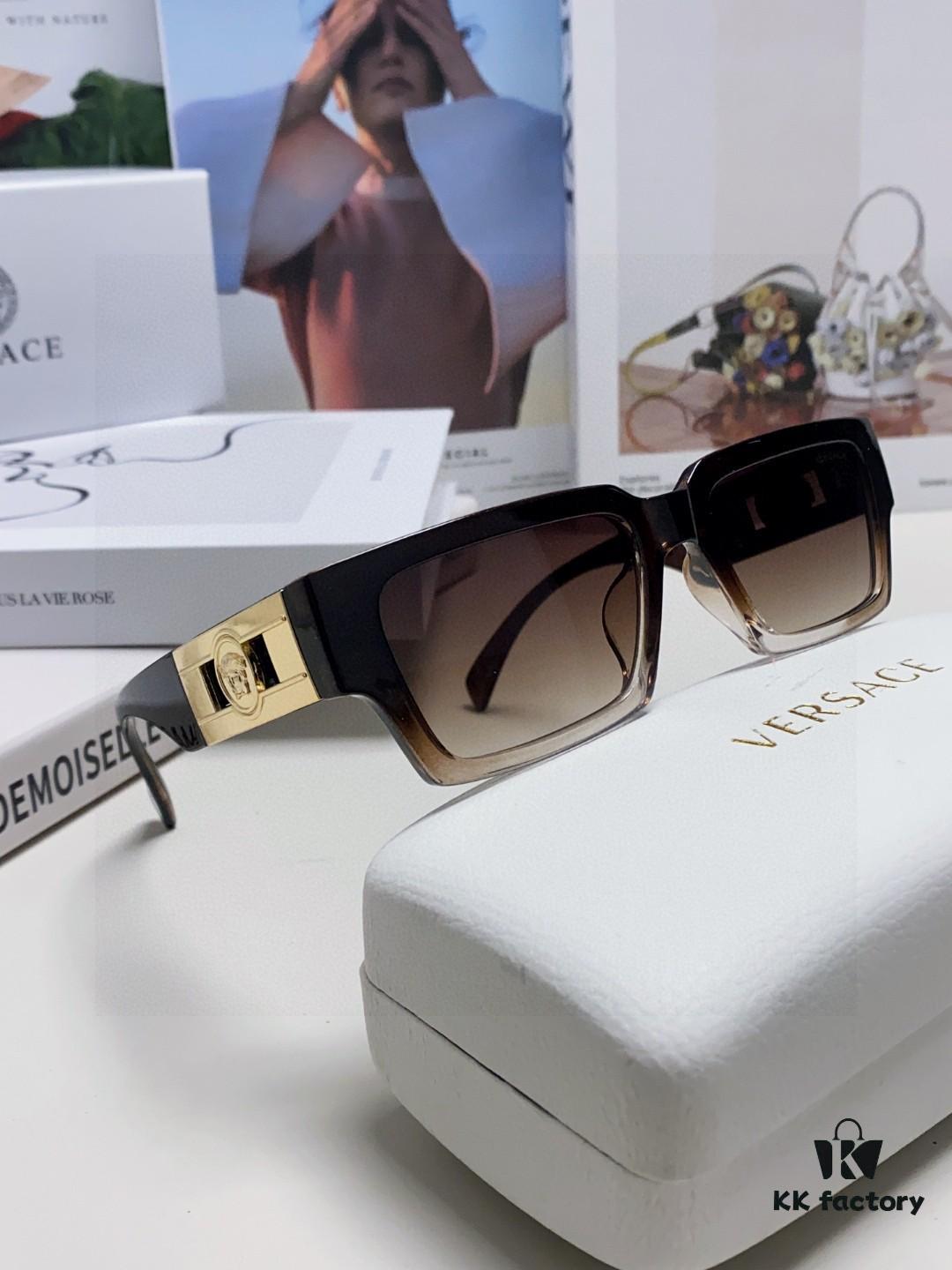 6931f91a3a89a121ed54a47b Versace 2024 New Arrival Trendy Sunglasses for Women, High-End Unisex Streetwear Style Hip-Hop Inspired Cool Shades for Men and Women, Couple's Sunglasses