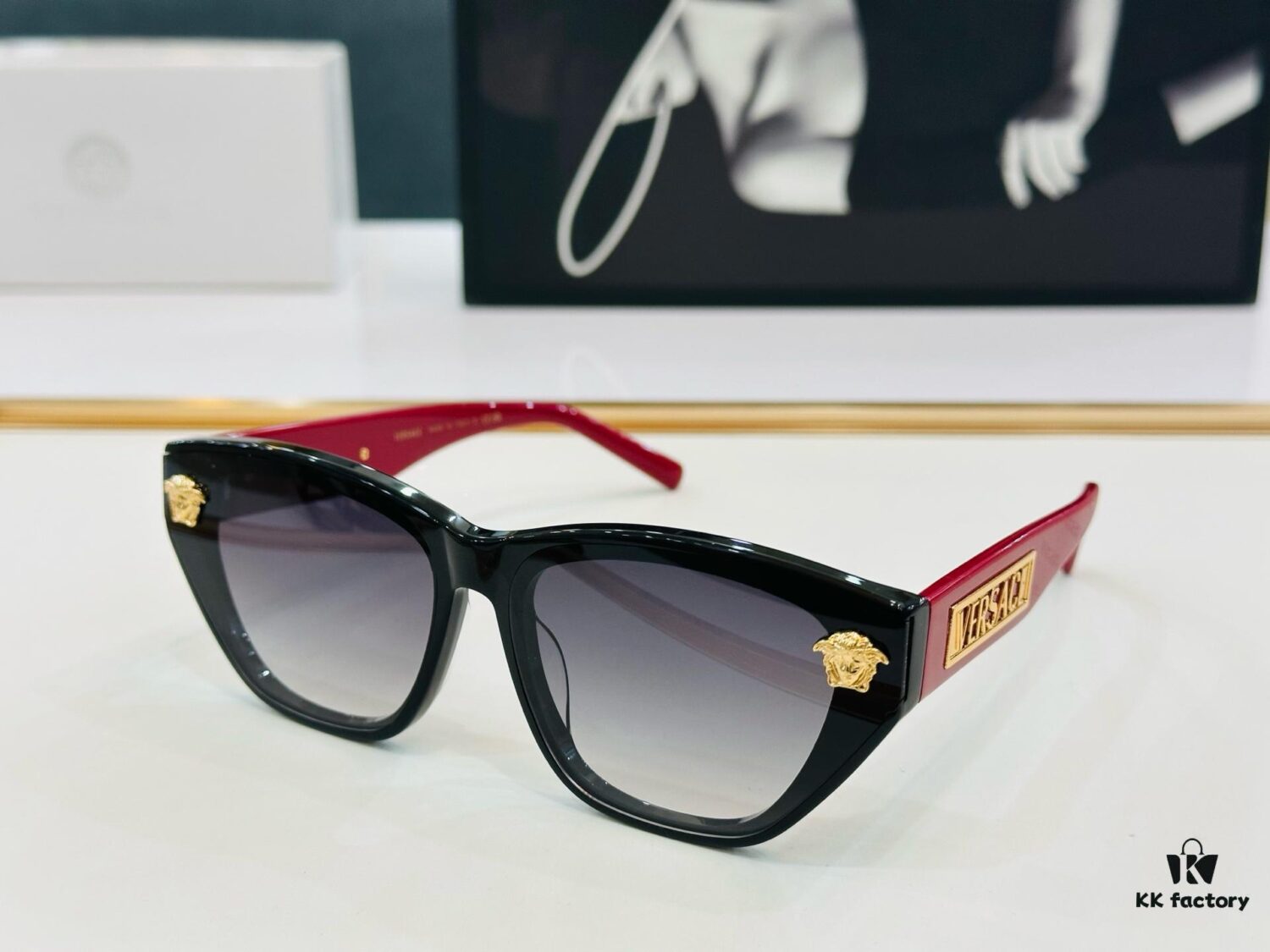 6931f9233a89a121ed54a4f4 VERSACE VESACE Home VE6754 Sunglasses MOD: 66□14-145 Stylish Eyewear