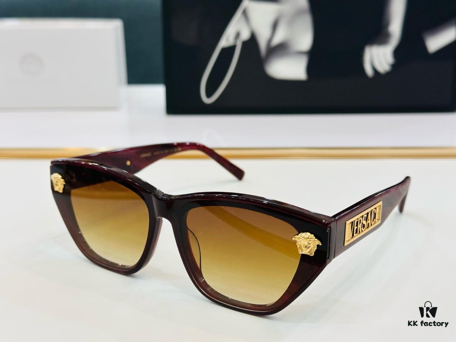 6931f9233a89a121ed54a4f7 VERSACE VESACE Home VE6754 Sunglasses MOD: 66□14-145 Stylish Eyewear