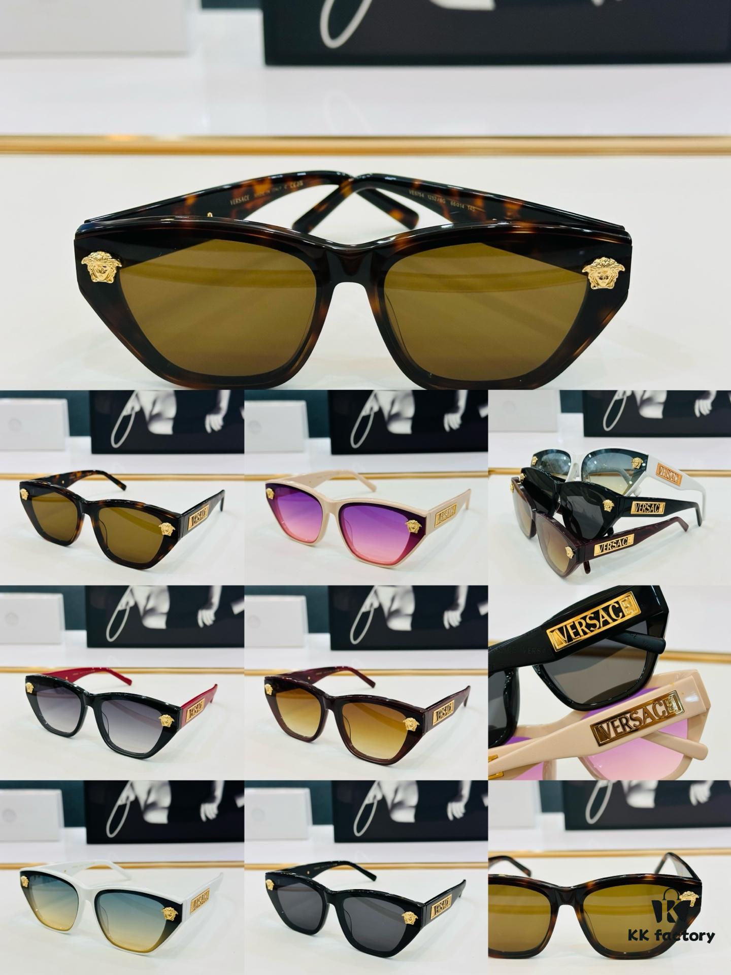 6931f9233a89a121ed54a4fa VERSACE VESACE Home VE6754 Sunglasses MOD: 66□14-145 Stylish Eyewear