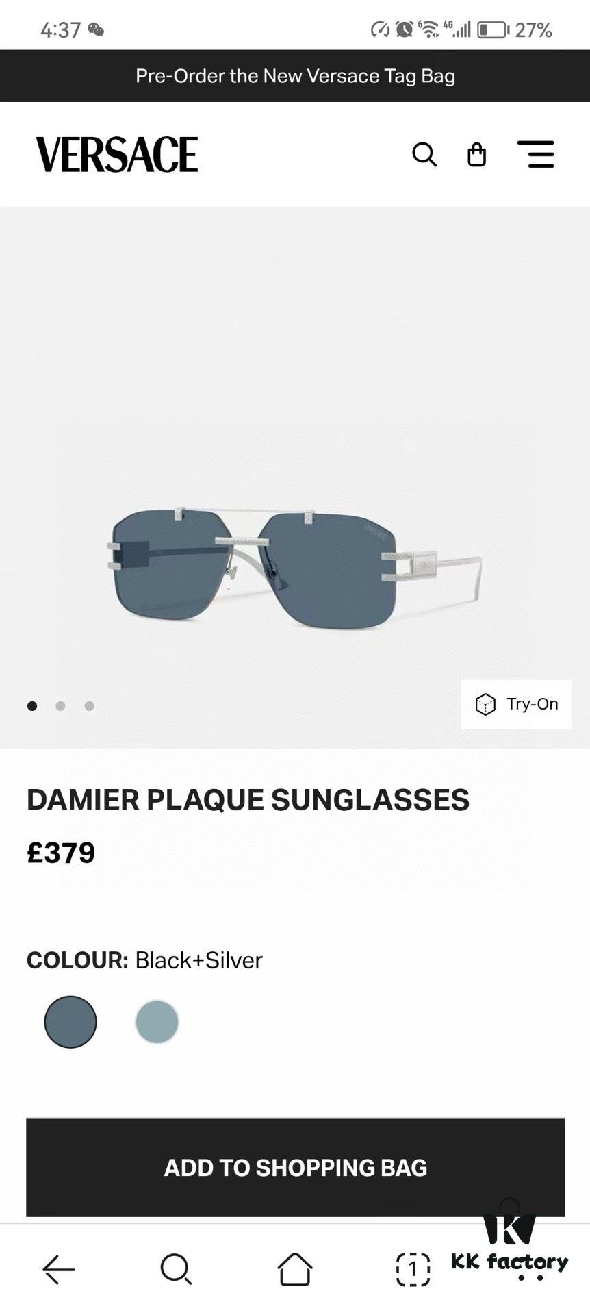 6931f9233a89a121ed54a4fb 90‼️VERSAC*🌟🌟🌟 MODEL: VE2275 🌟🌟🌟 SIZE: 60□13-140 🌟🌟🌟 Eyeglasses Sunglasses
