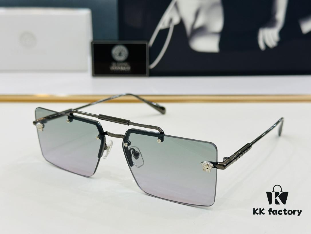 6931f9273a89a121ed54a53b VERSACE VE2245 Sunglasses Model Size 60 □ 15-145