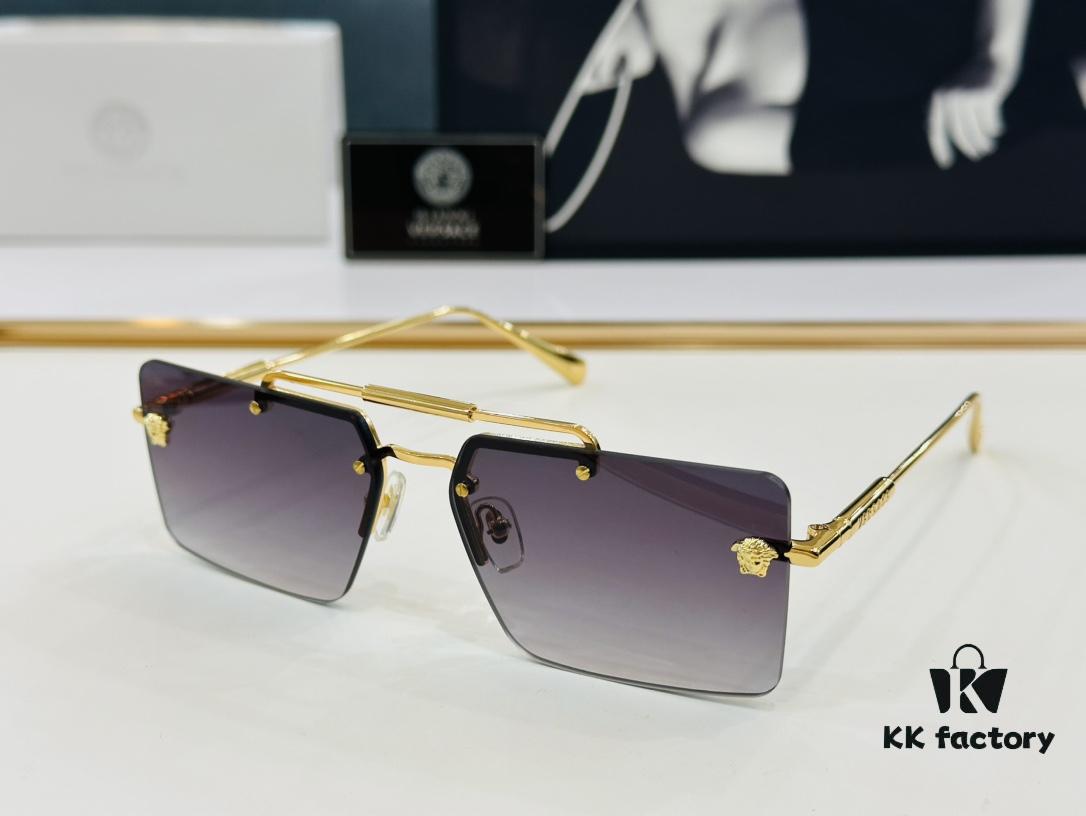 6931f9283a89a121ed54a53c VERSACE VE2245 Sunglasses Model Size 60 □ 15-145