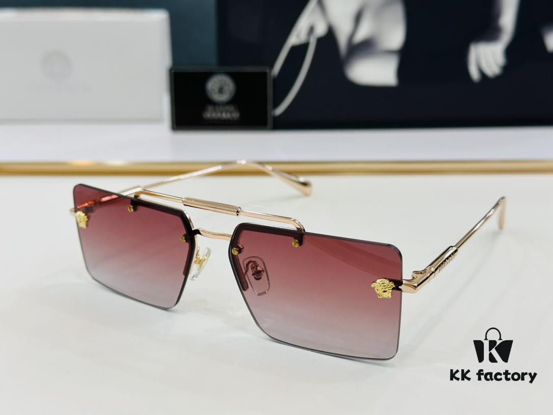 6931f9283a89a121ed54a53d VERSACE VE2245 Sunglasses Model Size 60 □ 15-145