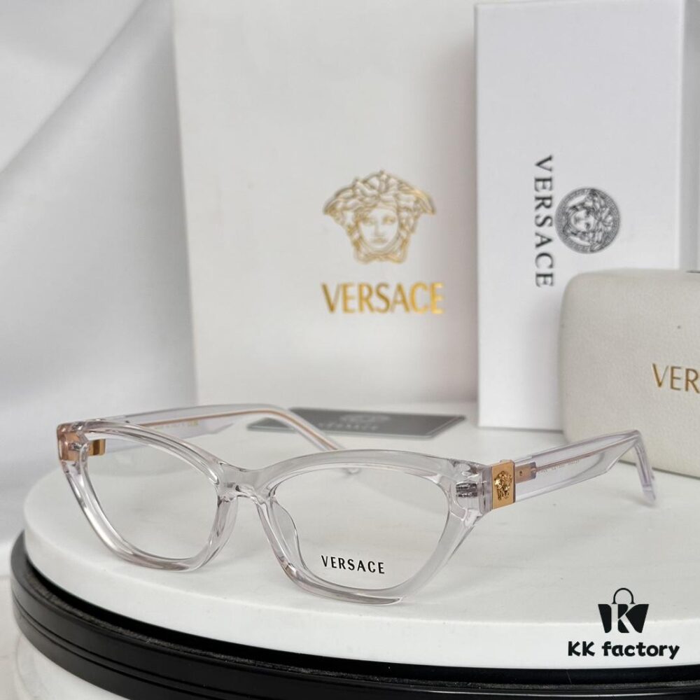 6931f9323a89a121ed54a5ca Versac* Fansi VE3356, SIZE: 55-16-145, Elevate Your Fashion Sense with Bold and Stylish Sunglasses Featuring Versac* Logo on Temples