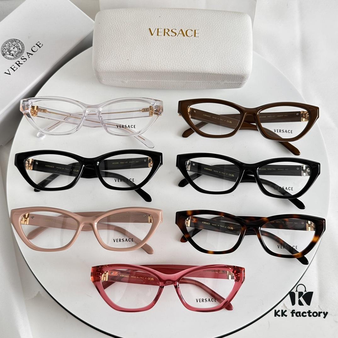 6931f9323a89a121ed54a5d2 Versac* Fansi VE3356, SIZE: 55-16-145, Elevate Your Fashion Sense with Bold and Stylish Sunglasses Featuring Versac* Logo on Temples