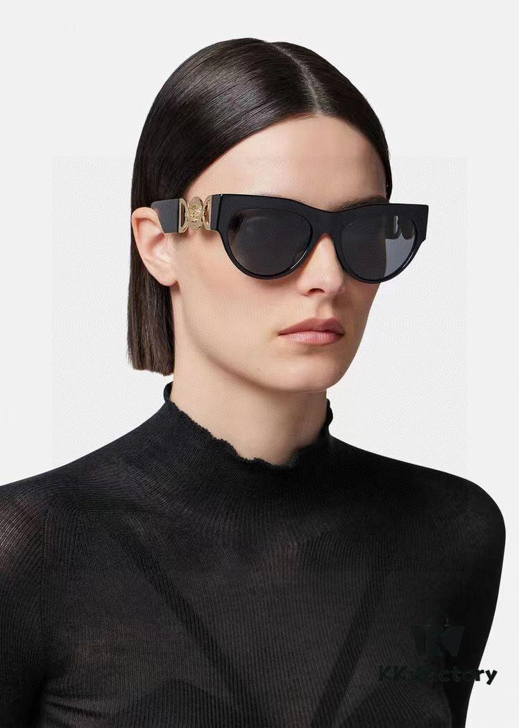 VERSACE Versace 2024 New Arrival Unisex Trendy Sunglasses Stylish UV Protection Sunglasses Korean Fashion Celebrity Style