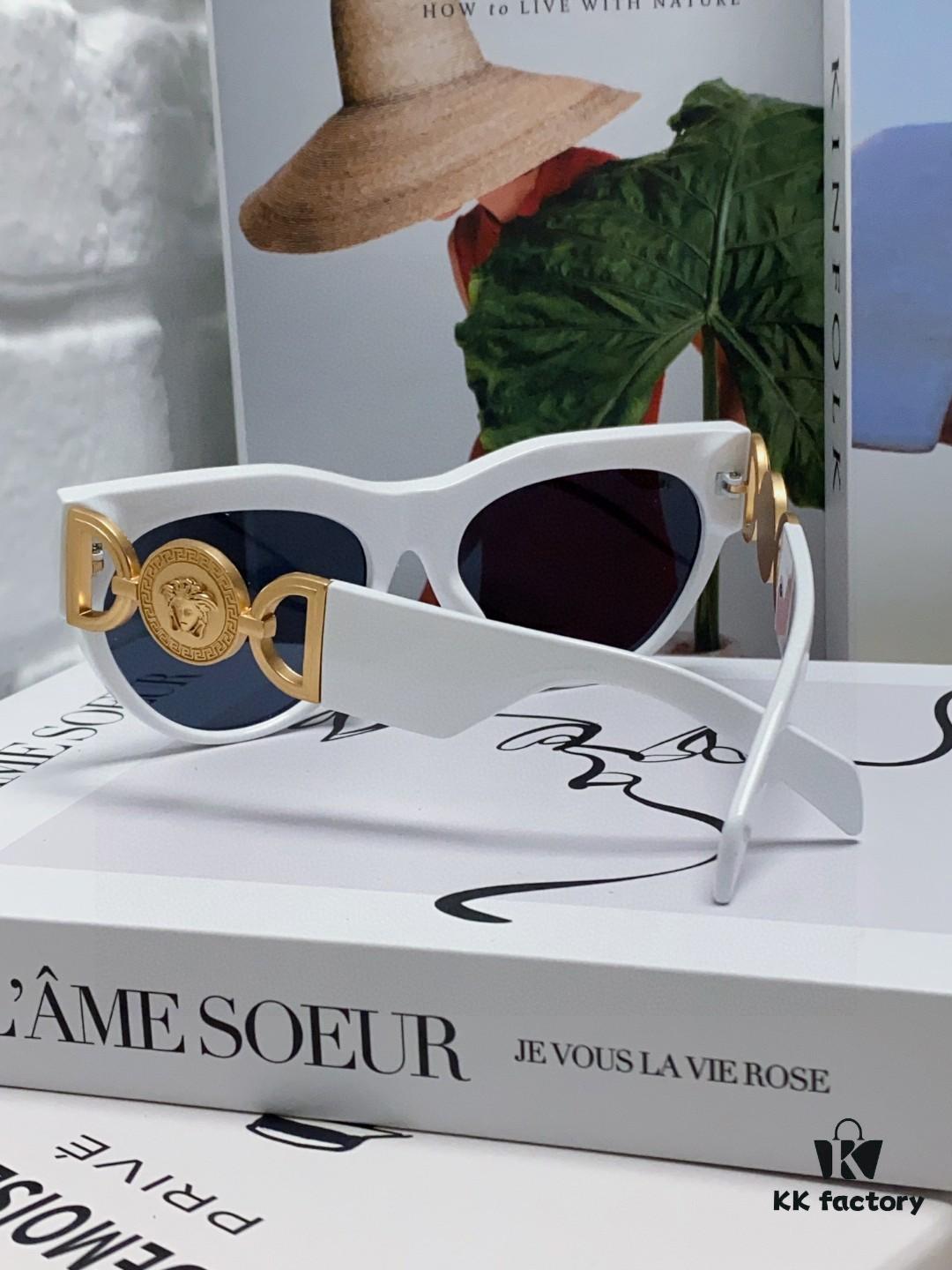 6931f9373a89a121ed54a613 VERSACE 2024 New Arrival Unisex Trendy Sunglasses Stylish UV Protection Shades Fashionable Korean Style Celebrity-Inspired Sun Glasses