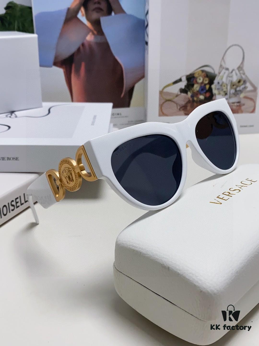 6931f9373a89a121ed54a618 VERSACE 2024 New Arrival Unisex Trendy Sunglasses Stylish UV Protection Shades Fashionable Korean Style Celebrity-Inspired Sun Glasses