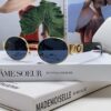 6931f9383a89a121ed54a61c Versace New Retro Oval Sunglasses, Fashionable Unisex Sun Glasses, European and American Celebrity Style Shades