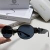 6931f9393a89a121ed54a62b Versace New Retro Oval Sunglasses, Fashionable Unisex Sun Glasses, Celebrity Style