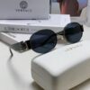 6931f9393a89a121ed54a62d Versace New Retro Oval Sunglasses, Fashionable Unisex Sun Glasses, Celebrity Style
