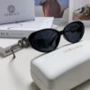 6931f93d3a89a121ed54a66b Versace VE4433 Cat-Eye Sunglasses with Oval Frame, Trendy Unisex Sun Glasses for Summer Travel
