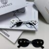 6931f93d3a89a121ed54a66c Versace VE4433 Cat-Eye Sunglasses with Oval Frame, Trendy Unisex Sun Glasses for Summer Travel