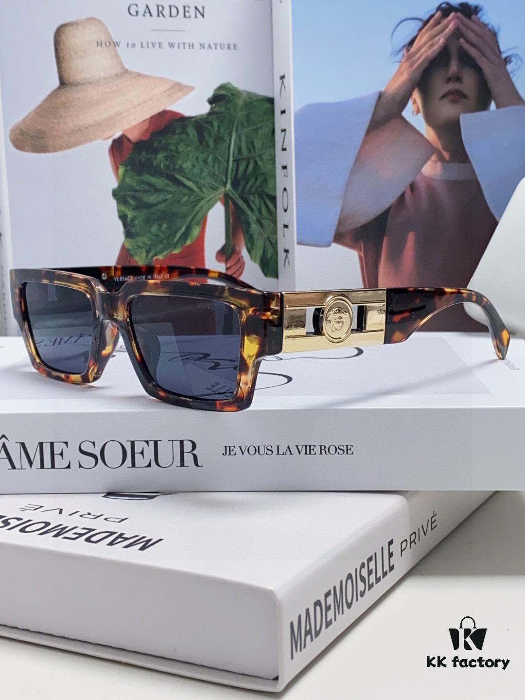 6931f93f3a89a121ed54a682 Versace 2024 New Arrival Trendy Sunglasses for Women, High-End Instagram Style, Edgy and Hip-Hop Fashion Unisex Sunglasses for Men and Women, Couple's Eyewear
