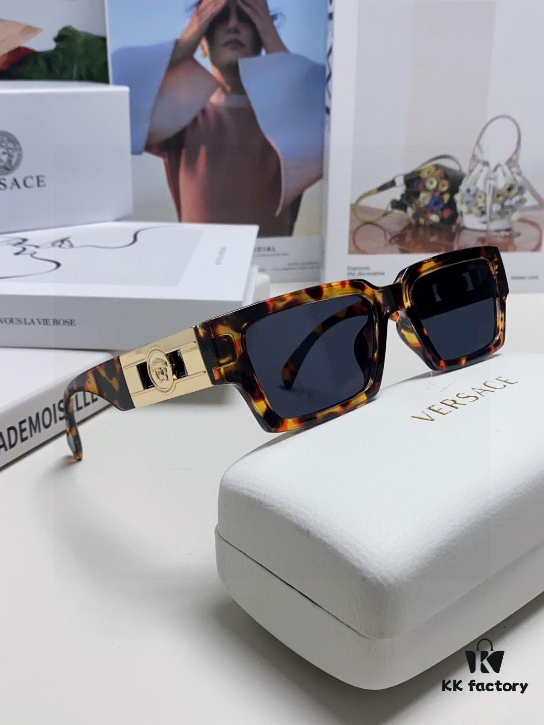 6931f93f3a89a121ed54a688 Versace 2024 New Arrival Trendy Sunglasses for Women, High-End Instagram Style, Edgy and Hip-Hop Fashion Unisex Sunglasses for Men and Women, Couple's Eyewear
