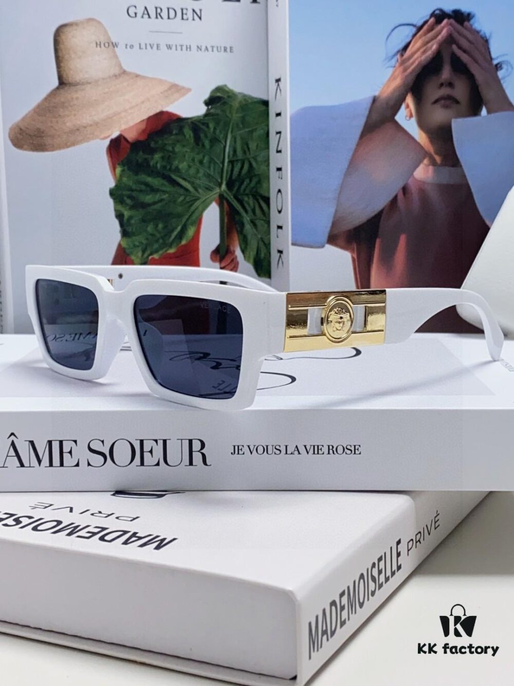 6931f93f3a89a121ed54a68b Versace 2024 New Arrival Trendy Sunglasses for Women, High-End Ins Style, Edgy and Fashionable Unisex Hip-Hop Sunwear, Couple's Eyewear