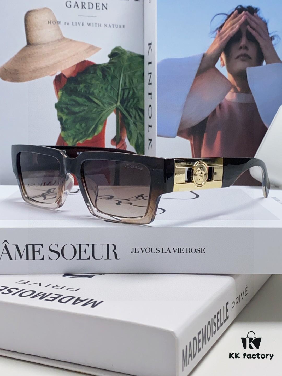 6931f9403a89a121ed54a694 Versace 2024 New Arrival Trendy Sunglasses for Women, High-End Ins Style, Edgy and Fashionable Unisex Hip-Hop Sun Glasses for Men and Women, Couple's Eyewear