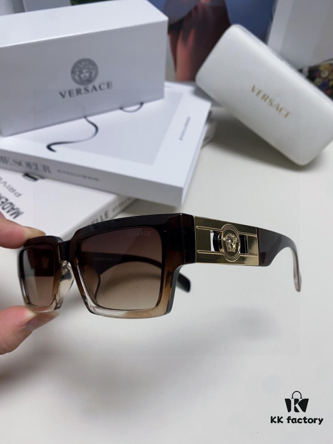 6931f9403a89a121ed54a699 Versace 2024 New Arrival Trendy Sunglasses for Women, High-End Ins Style, Edgy and Fashionable Unisex Hip-Hop Sun Glasses for Men and Women, Couple's Eyewear