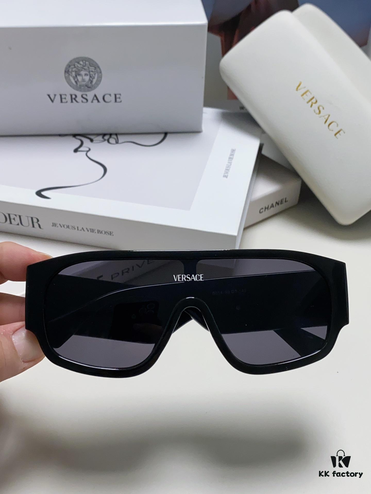 6931f9443a89a121ed54a6c9 Versace 2024 New Arrival Sunglasses Unisex High-End One-Piece Aviator Sun Glasses for Driving 4439