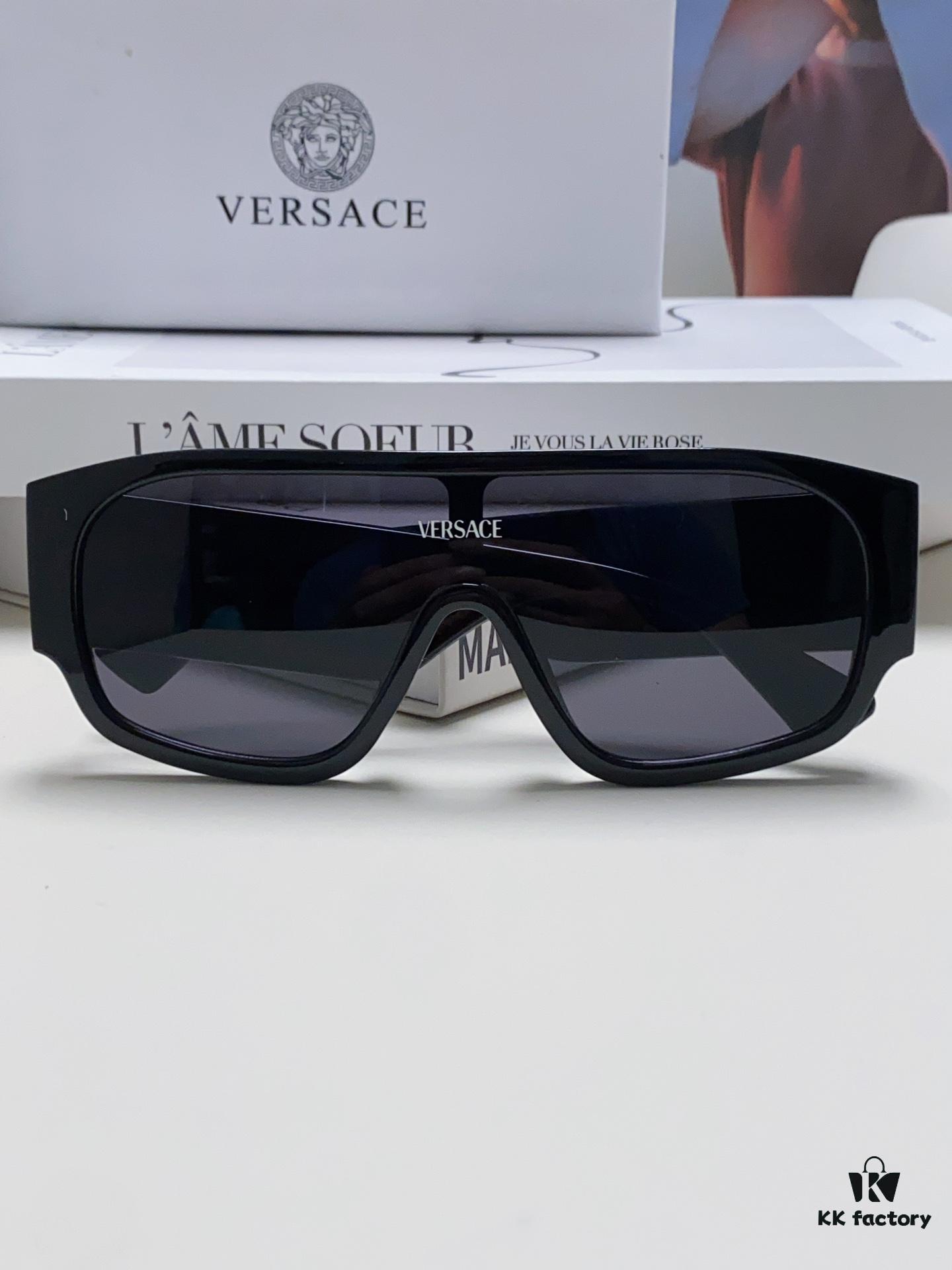 6931f9443a89a121ed54a6cc Versace 2024 New Arrival Sunglasses Unisex High-End One-Piece Aviator Sun Glasses for Driving 4439