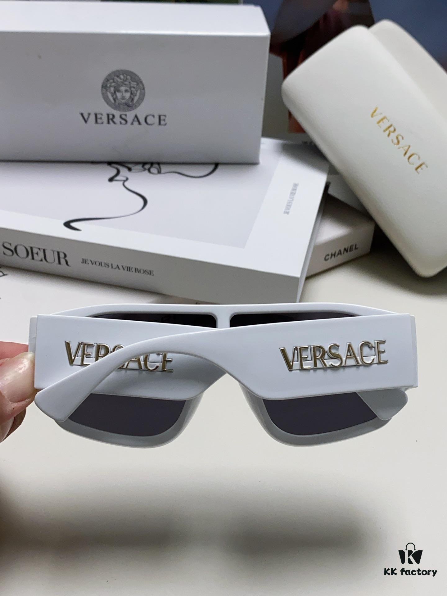 6931f9453a89a121ed54a6d4 Versace 2024 New Arrival Sunglasses Unisex High-End One-Piece Pilot Sun Glasses for Driving 4439